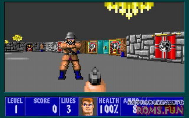 图片[2]-NS 德军总部 3D Wolfenstein 3D[NSP]-美淘游戏